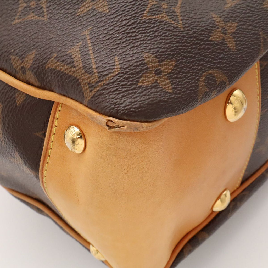 Louis Vuitton Monogram Boetie MM Tote Bag Shoulder Turnlock — view 3