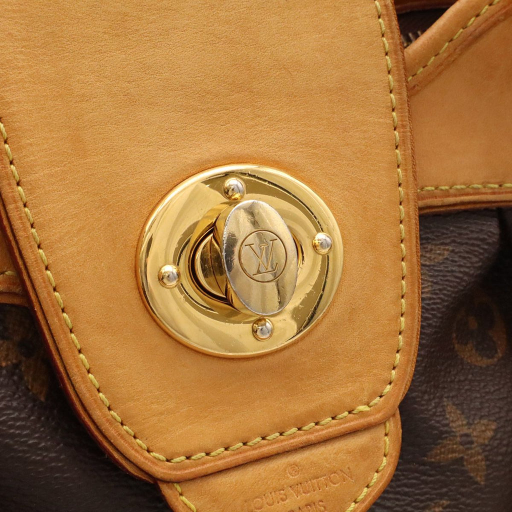 Louis Vuitton Monogram Boetie MM Tote Bag Shoulder Turnlock — view 5