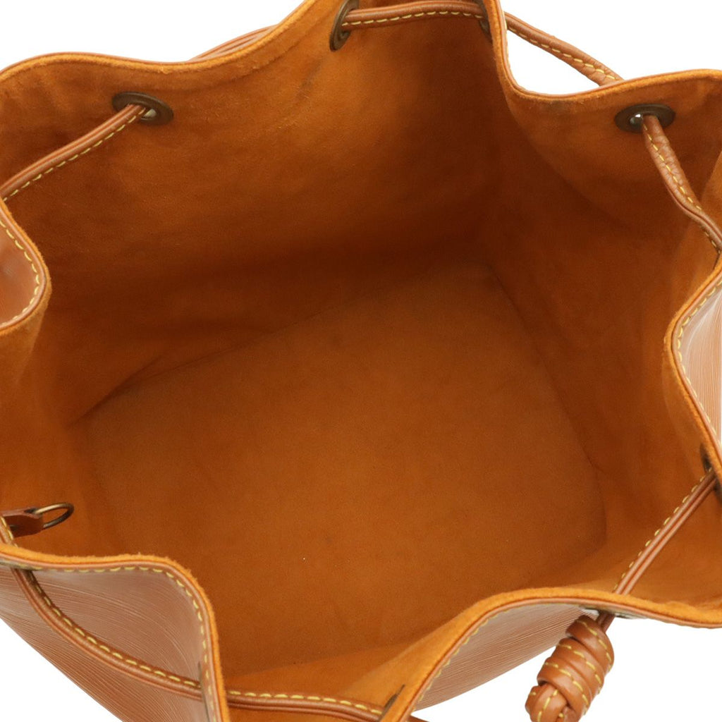 Louis Vuitton Epi Petit Noe Shoulder Bag Cipango Gold Brown — view 6