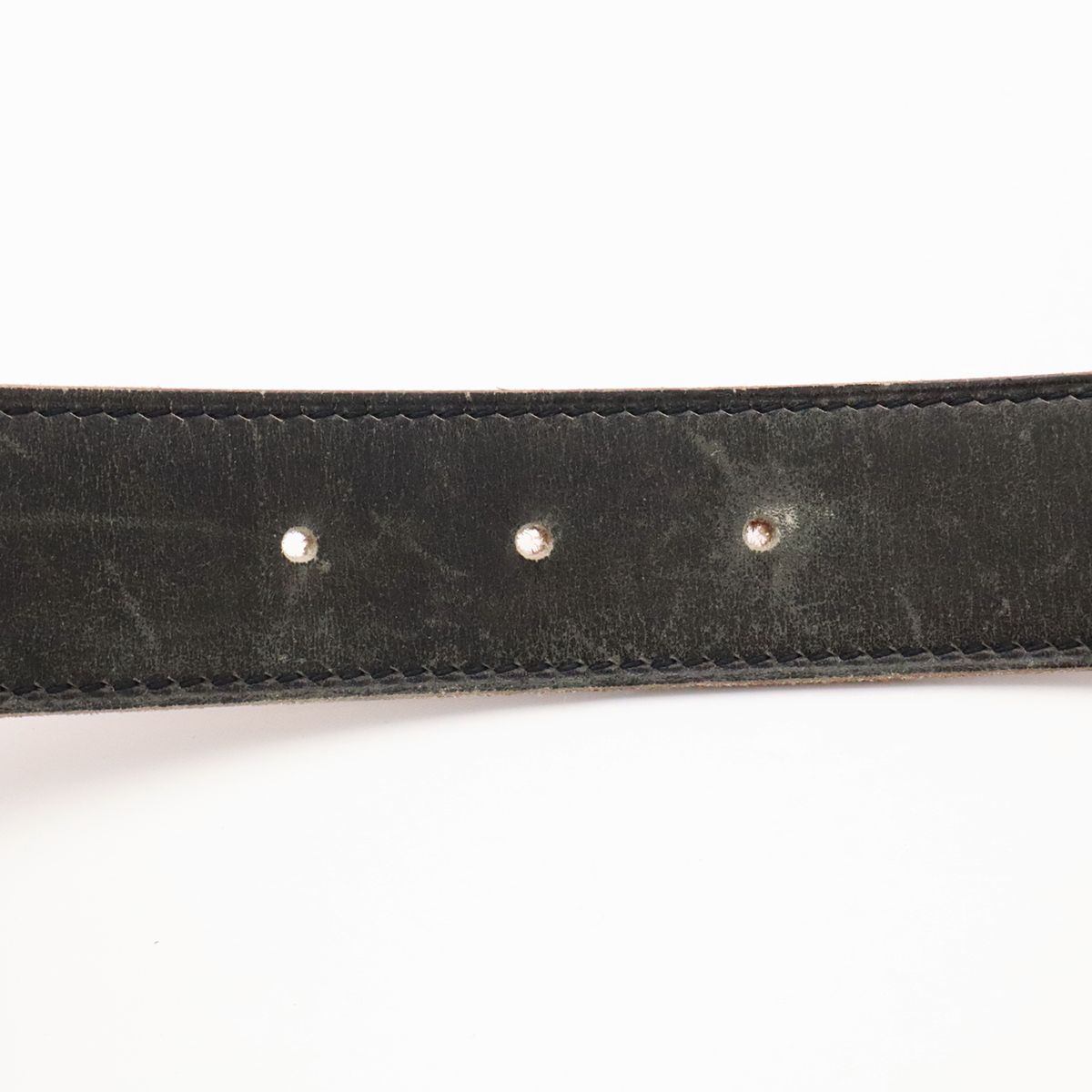 Hermes H Belt H Buckle Constance Reversible Togo Box Calf Brown Black Silver 80 — view 7