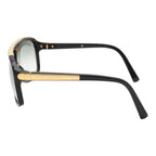 Louis Vuitton Evidance Sunglasses Eyewear Smoke Gradient Black Gold — view 2