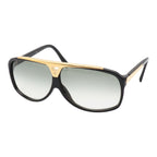 Louis Vuitton Evidance Sunglasses Eyewear Smoke Gradient Black Gold
