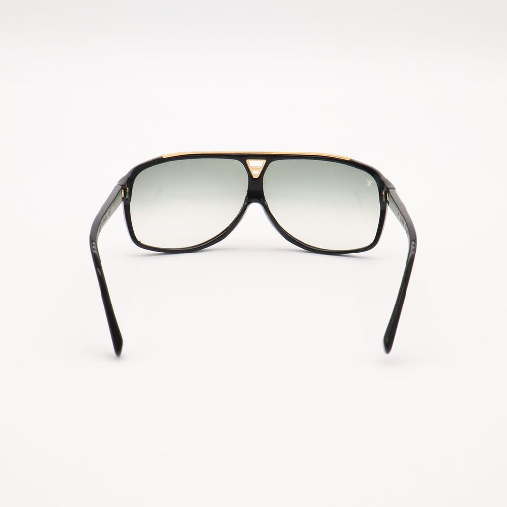 Louis Vuitton Evidance Sunglasses Eyewear Smoke Gradient Black Gold — view 3
