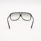 Louis Vuitton Evidance Sunglasses Eyewear Smoke Gradient Black Gold — view 3