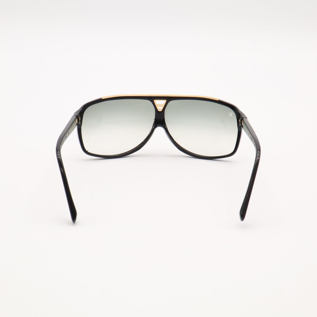 Louis Vuitton Evidance Sunglasses Eyewear Smoke Gradient Black Gold — view 3