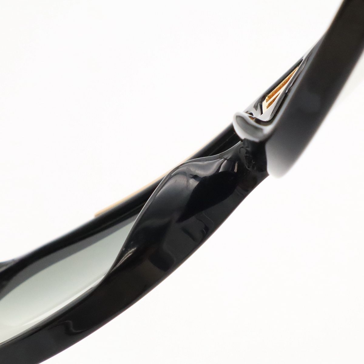Louis Vuitton Evidance Sunglasses Eyewear Smoke Gradient Black Gold — view 8