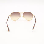 Louis Vuitton Sunglasses Conspiration Pilot Teardrop Brown Gradation Marble — view 3