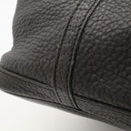 Hermes Garden Party PM Tote Bag Leather Black Silver — view 6