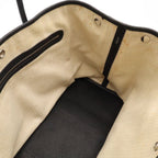 Hermes Garden Party PM Tote Bag Leather Black Silver — view 7
