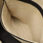 Hermes Garden Party PM Tote Bag Leather Black Silver — view 8