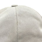 Hermes H Embroidery Cap Leather Canvas Hat — view 8