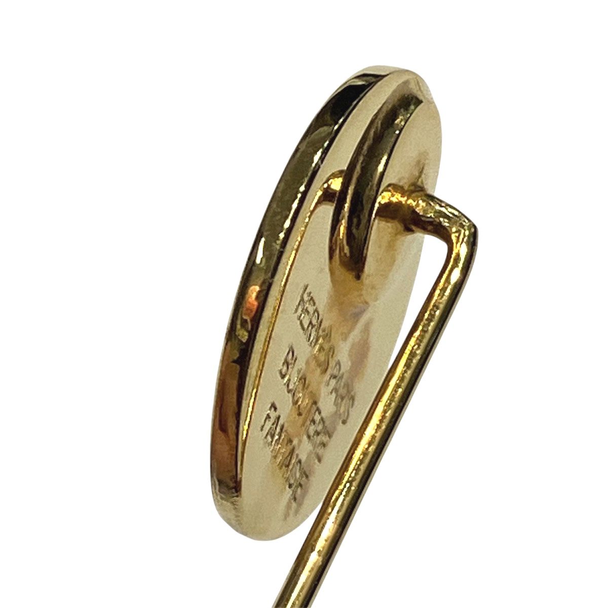 Hermes Sellier Pin Brooch Metal — view 8