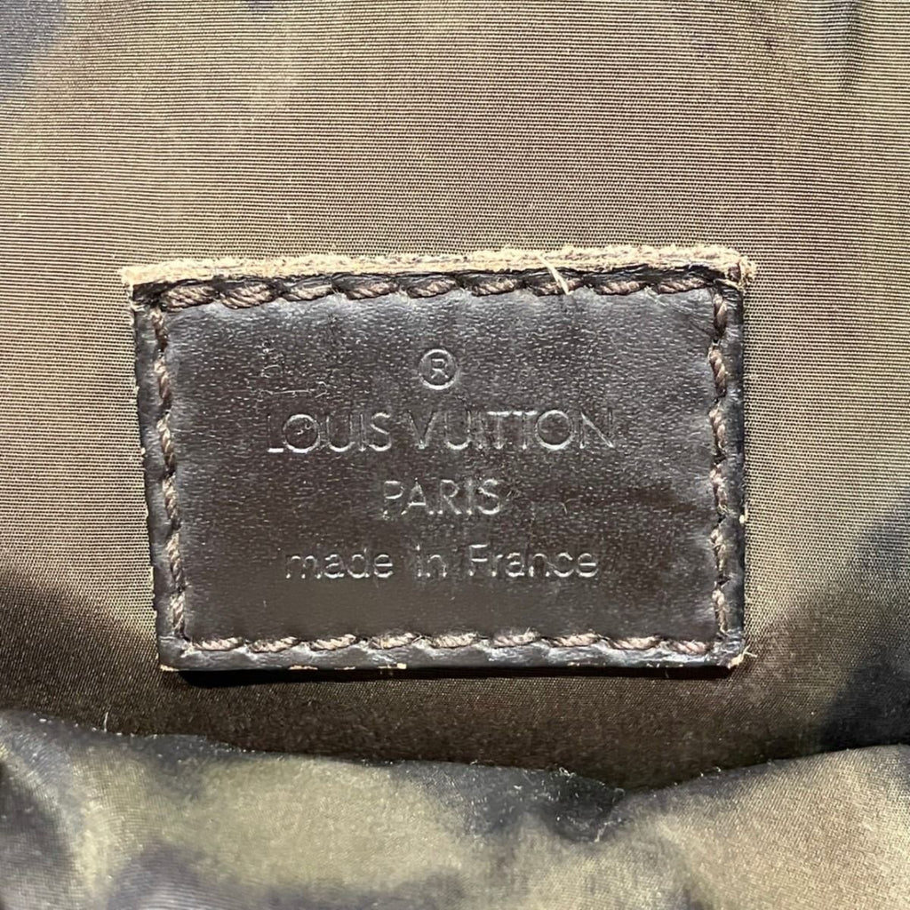 Louis Vuitton Citadin MM Damier Geant Shoulder Bag Leather Canvas — view 4