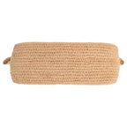 Loewe Ora Bag 2-Way Bag Raffia Beige Gold — view 6