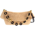 Loewe Ora Bag 2-Way Bag Raffia Beige Gold