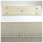 Dior Lady Cannage Stitch White Shoulder Bag — view 7