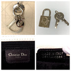 Dior Lady Cannage Stitch White Shoulder Bag — view 4