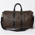 Louis Vuitton Keepall Bandouliere 45 Boston Bag Monogram Macassar Brown