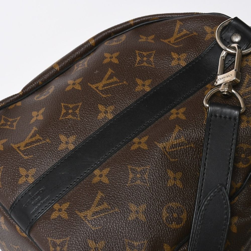 Louis Vuitton Keepall Bandouliere 45 Boston Bag Monogram Macassar Brown — view 7