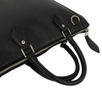 Louis Vuitton Vertical Tote Taiga Leather 2-Way Business Shoulder Bag Noir Black — view 4