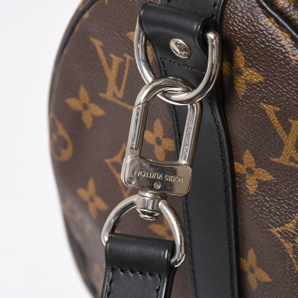 Louis Vuitton Keepall Bandouliere 45 Boston Bag Monogram Macassar Brown — view 8