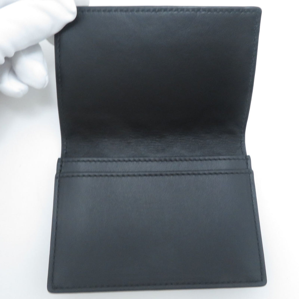 Bottega Veneta Intrecciato Card Case Black Leather — view 6