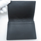 Bottega Veneta Intrecciato Card Case Black Leather — view 6