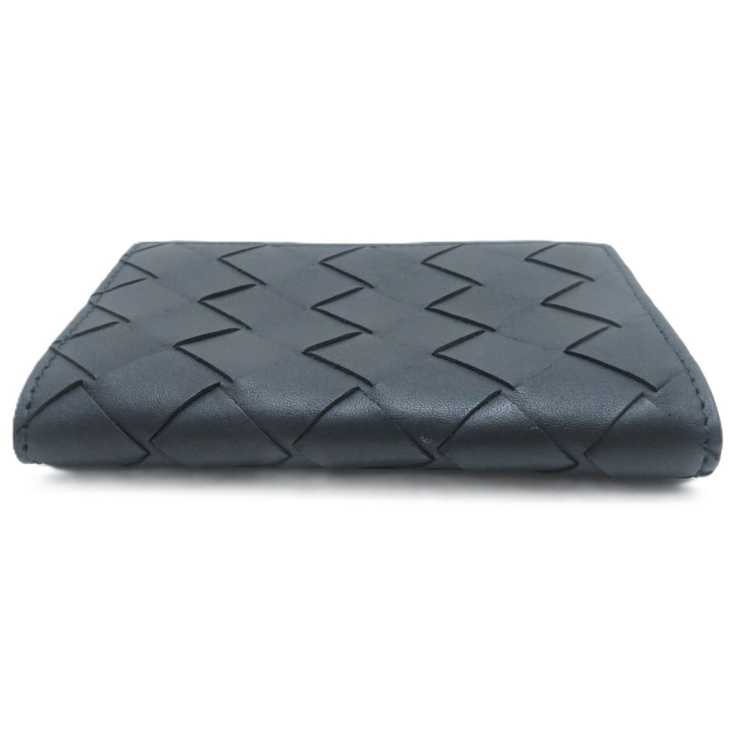 Bottega Veneta Intrecciato Card Case Black Leather — view 5