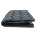 Bottega Veneta Intrecciato Card Case Black Leather — view 3