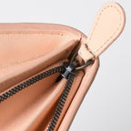 Bottega Veneta Intrecciato Bifold Wallet Python Leather Light Pink — view 8