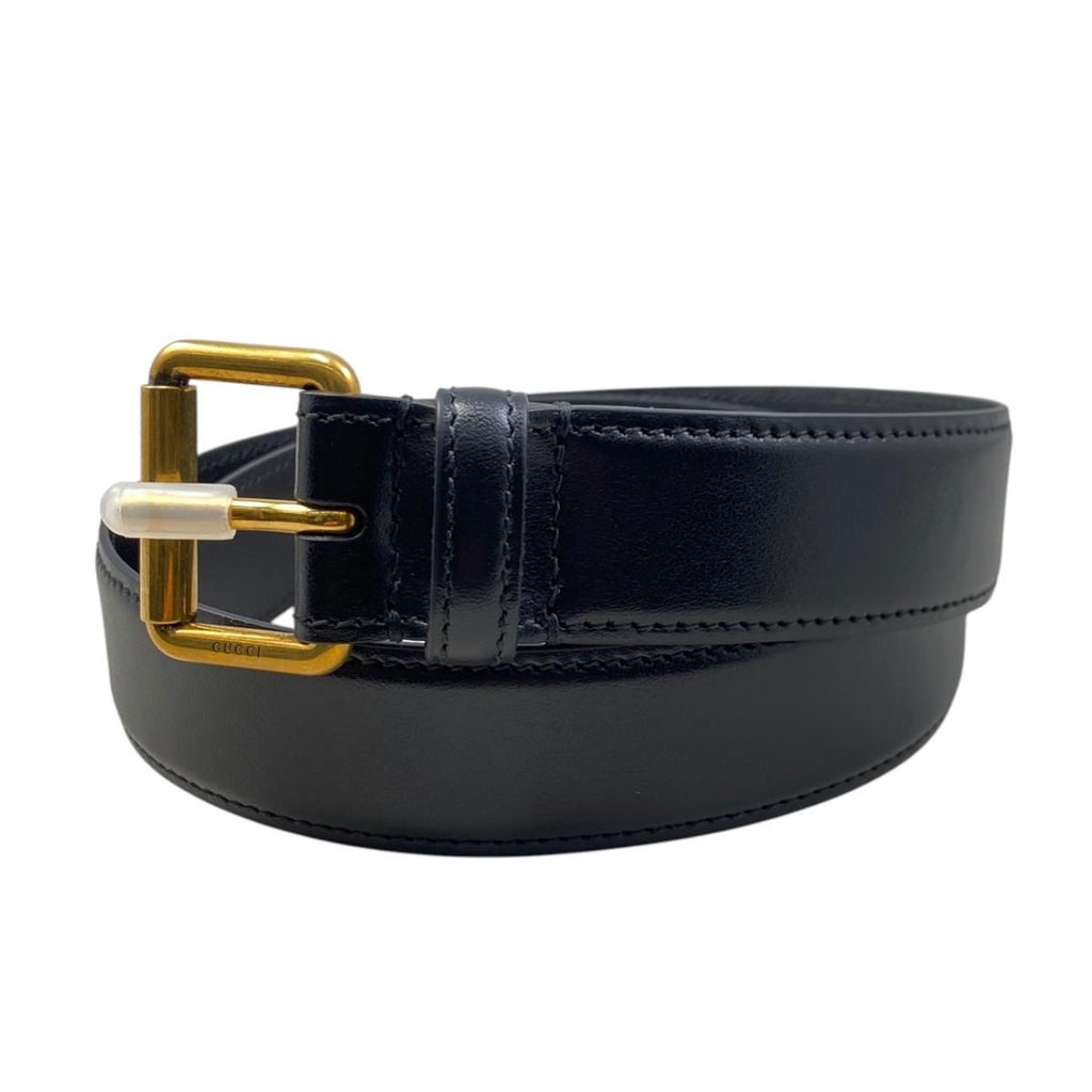 Gucci Belt Leather Black 65