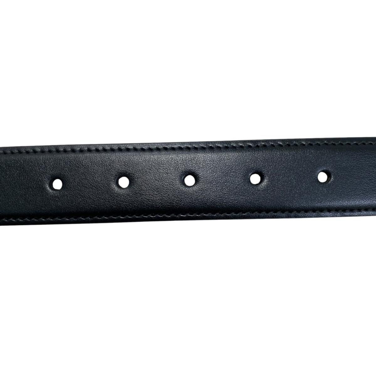 Gucci Belt Leather Black 65 — view 5