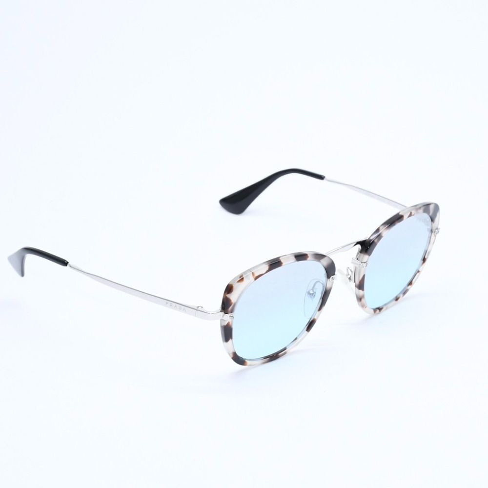 Prada Sunglasses Eyewear Tortoiseshell Color Brown Silver — view 4