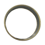 Hermes Enamel Brazil GM Cloisonne Bangle Bracelet Black Gold — view 3