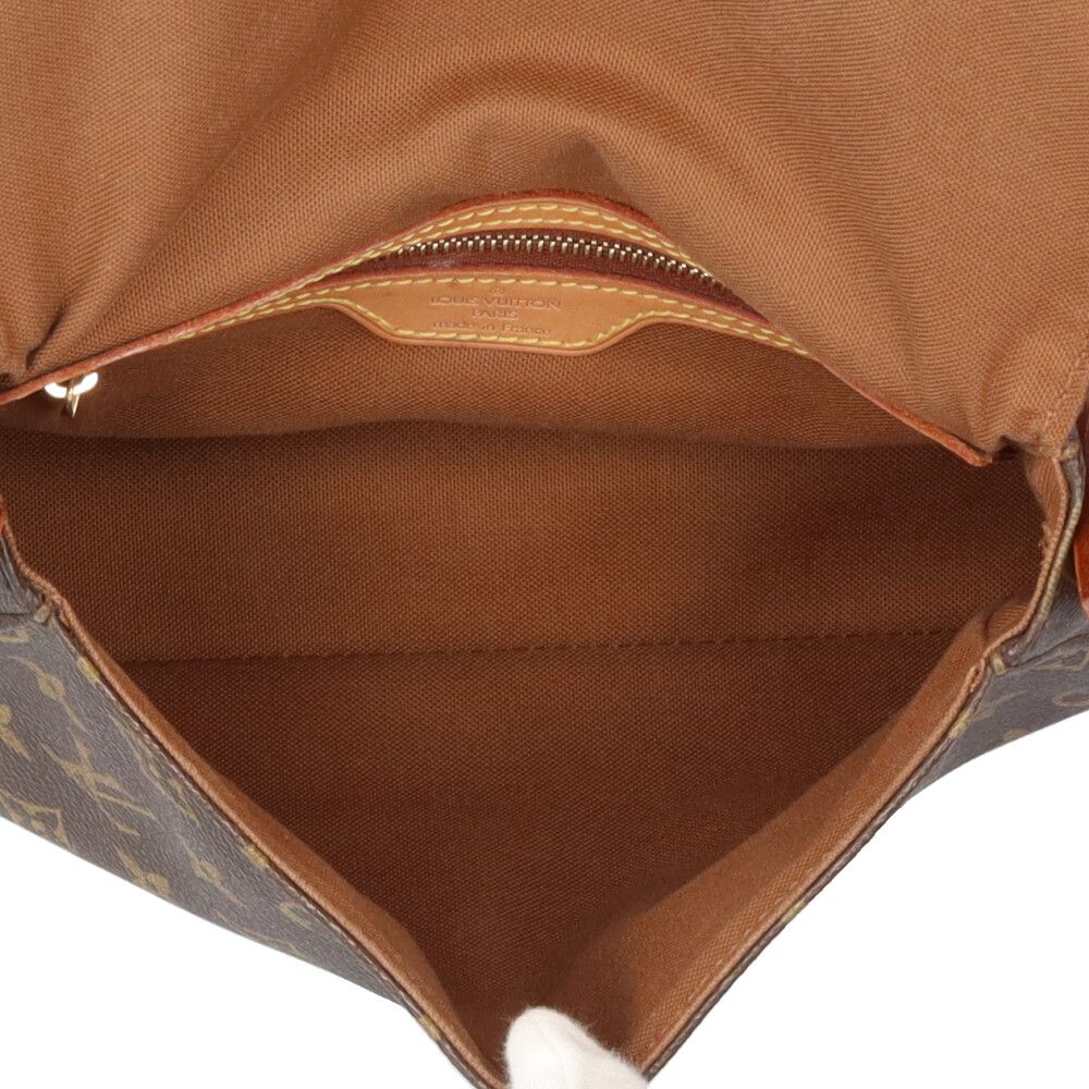 Louis Vuitton Mini Looping Monogram Handbag Canvas Brown — view 6