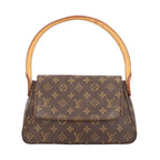 Louis Vuitton Mini Looping Monogram Handbag Canvas Brown