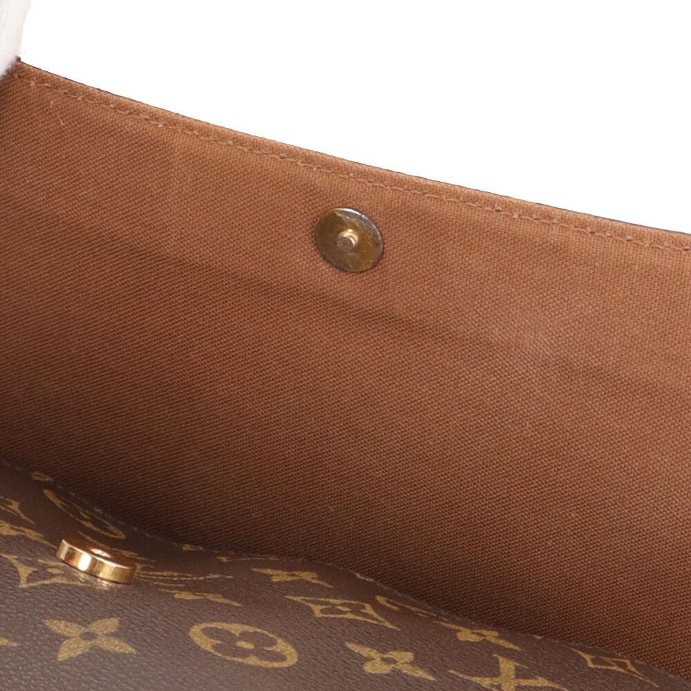 Louis Vuitton Mini Looping Monogram Handbag Canvas Brown — view 7