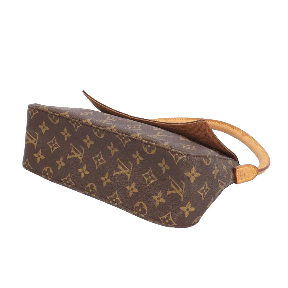 Louis Vuitton Mini Looping Monogram Handbag Canvas Brown — view 5