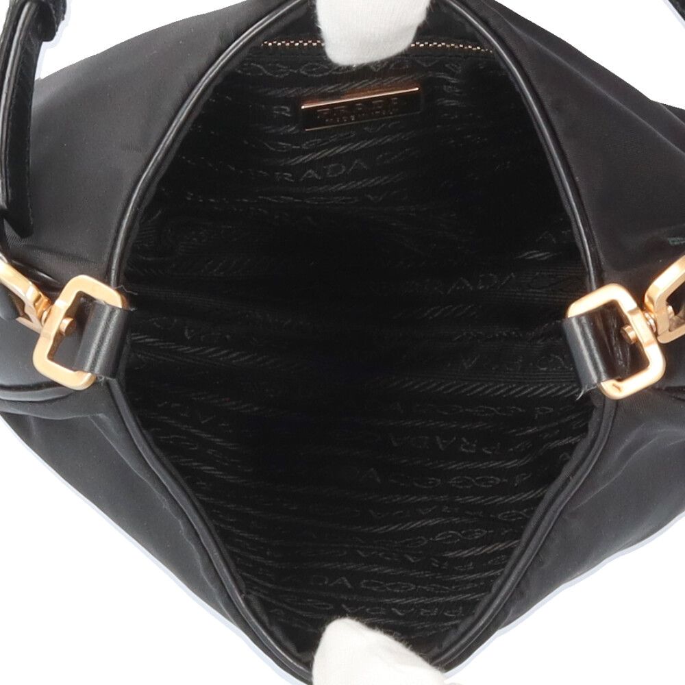 Prada Handbag Nylon Black — view 6