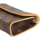 Louis Vuitton Pochette Florentine Monogram Waist Bag Canvas Brown — view 8