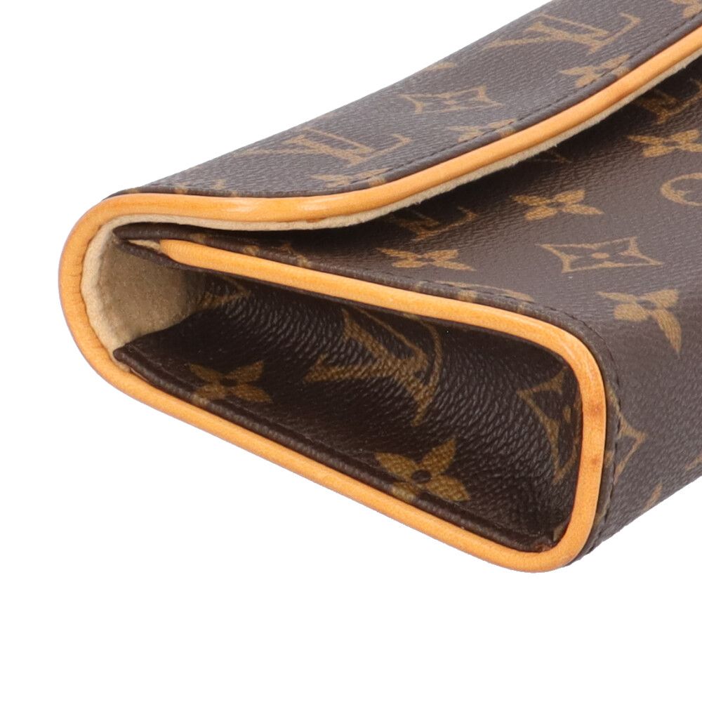Louis Vuitton Pochette Florentine Monogram Waist Bag Canvas Brown — view 7
