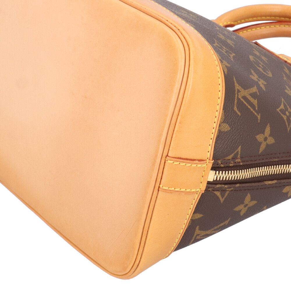 Louis Vuitton Alma PM Monogram Handbag Canvas Brown — view 8