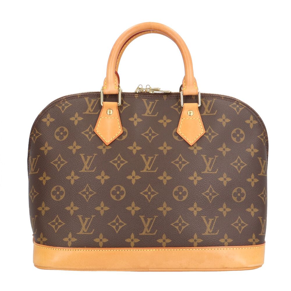 Louis Vuitton Alma PM Monogram Handbag Canvas Brown — view 3