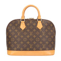 Louis Vuitton Alma PM Monogram Handbag Canvas Brown