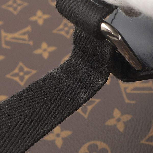 Louis Vuitton Backpack Josh NV Monogram Macassar Silver Brown — view 8