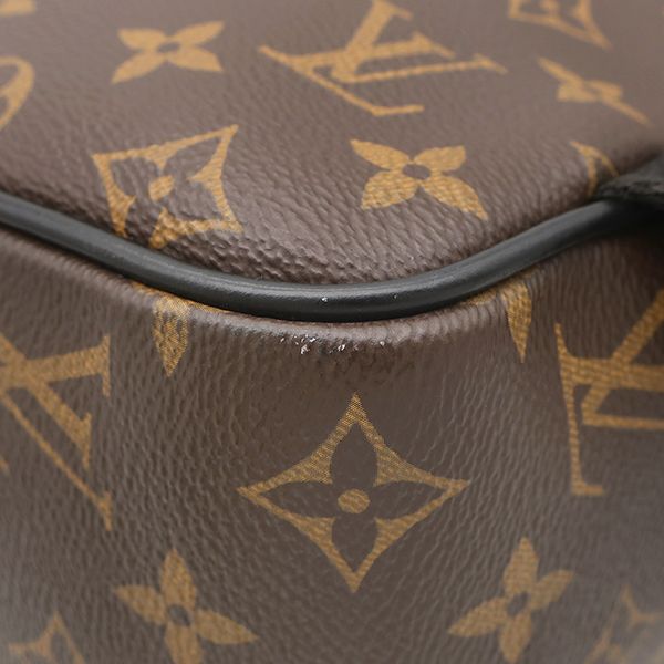 Louis Vuitton Backpack Josh NV Monogram Macassar Silver Brown — view 4