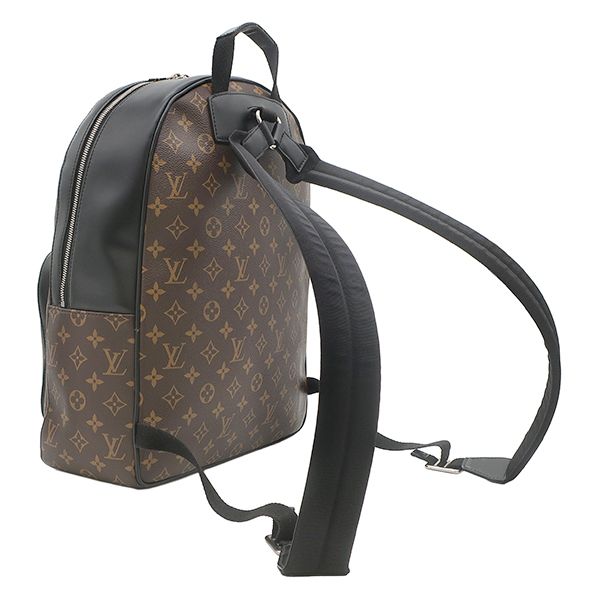 Louis Vuitton Backpack Josh NV Monogram Macassar Silver Brown — view 2