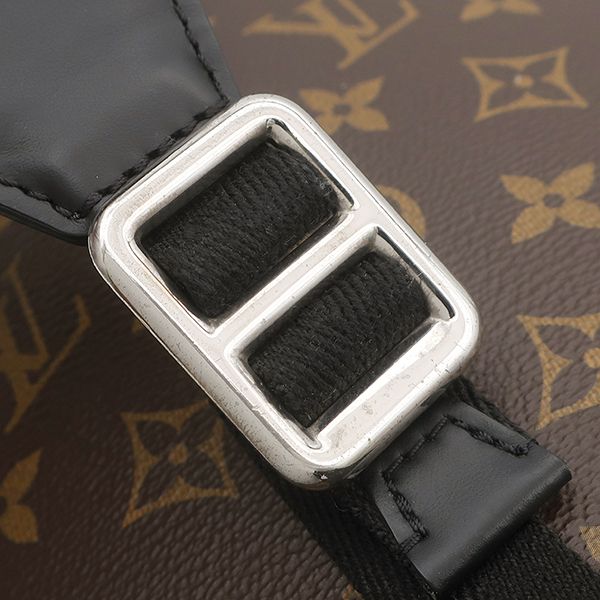 Louis Vuitton Backpack Josh NV Monogram Macassar Silver Brown — view 7