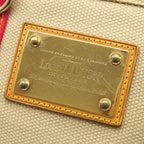 Louis Vuitton Tote Bag Antigua Cabas PM Canvas Beige Red Gold — view 7