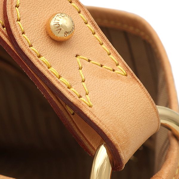 Louis Vuitton Shoulder Bag Delightful PM Monogram Canvas Gold Brown — view 6